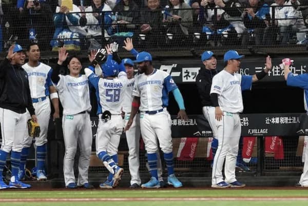 日ハムHR攻勢で大勝！野村奈良間清水に快音！加藤6回無失点今季初勝利！