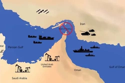 【悲報】石油製品の8割が中東産の日本さん、ホルムズ海峡封鎖でガチで終わる・・・・・・・・・