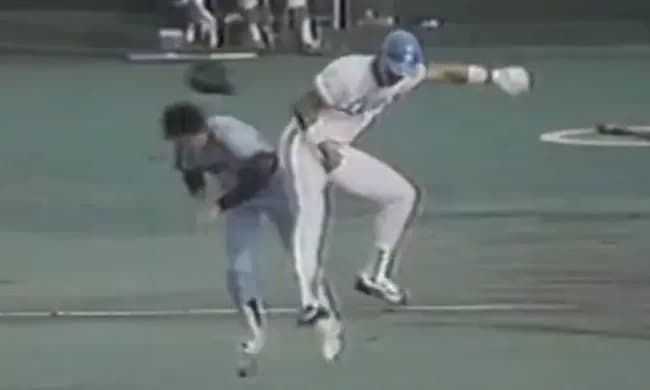 【動画】昭和プロやきうの乱闘、レベチｗｗｗｗｗｗｗｗｗ