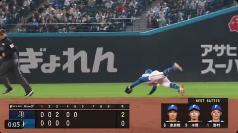 【日本ハム】奈良間大己、鉄壁の守備｜オリックス戦｜反応まとめ｜4/5