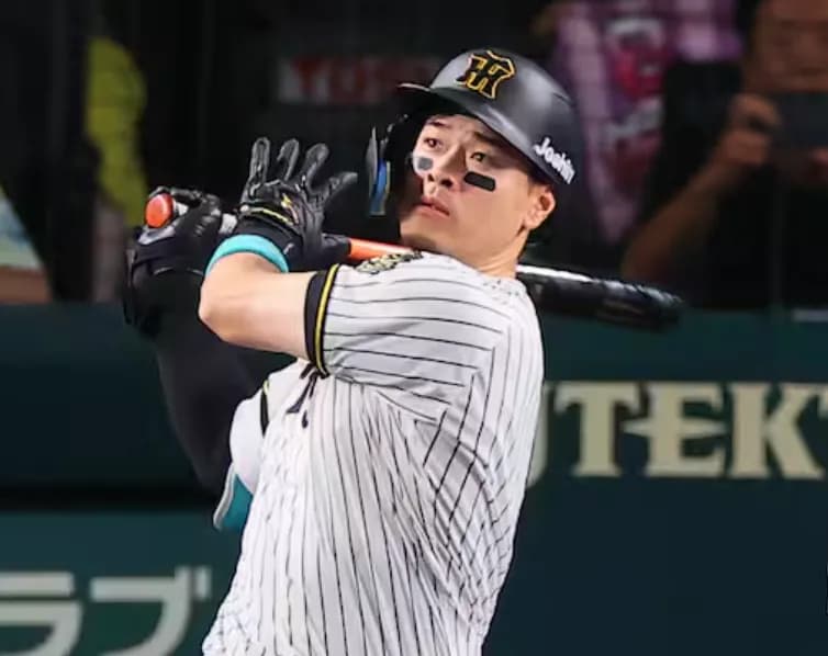 佐藤輝明が本塁打0やから阪神勝てないな（6勝3敗）