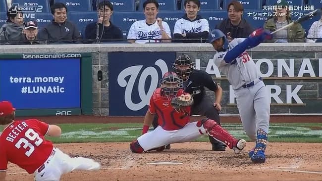 ドジャース　テオスカー・ヘルナンデス、今季第1号ソロホームラン！リードを2点に広げる！！！！！！！！！！！！