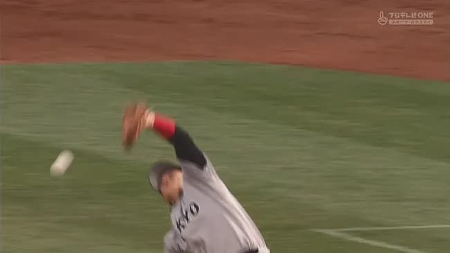 【広島対巨人1回戦】巨人・増田陸の守備