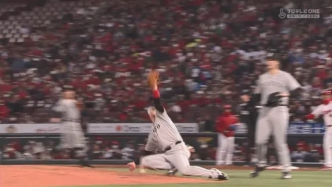 【広島対巨人1回戦】巨人・増田陸、また落球…