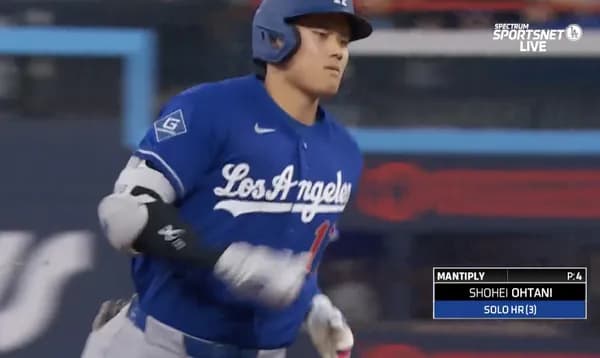 大谷翔平、３号ソロ