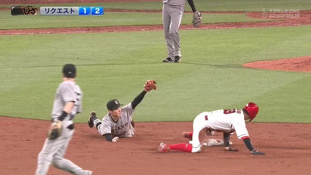 巨人・浦田、全く触ってないやんけｗｗｗｗ