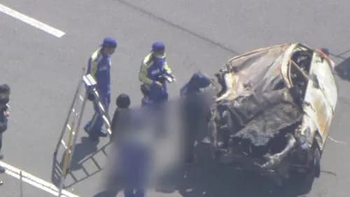 【悲報】新名神6人死亡事故、トラック運転手の女が「スマホを見ていた」と供述・・・・・・・・・