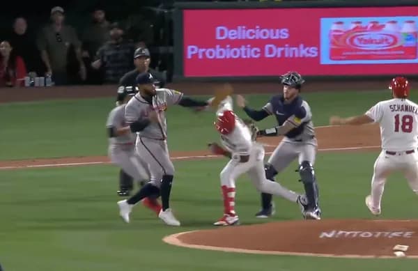 ロサンゼルス・エンゼルス、大乱闘