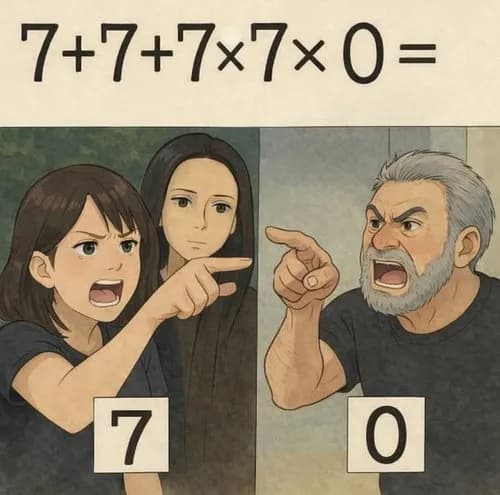 【画像】この計算問題、答えが割れてガチの大論争になってしまうｗｗｗｗｗｗｗｗｗｗ