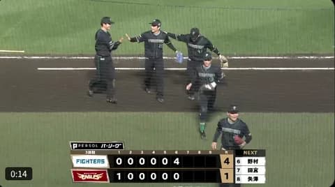 【日本ハム】玉井大翔、無死満塁からの完璧な火消し🔥｜楽天戦｜反応まとめ｜4/9