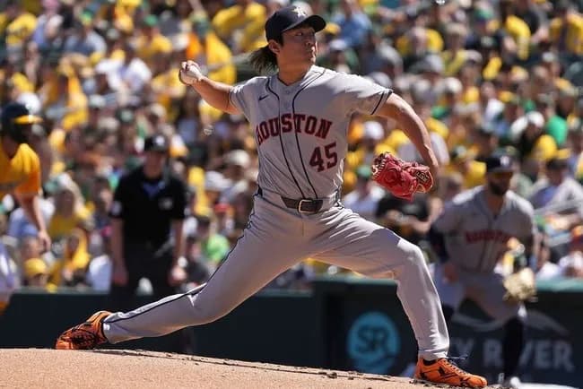 アストロズ今井達也「準備しておけ、スライダーは逆方向に曲がる」捕手のバスケスに忠告