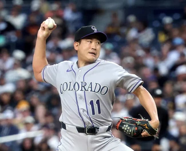 ロッキーズ菅野智之、援護待ち粘投も５回に２発被弾２点先取許す