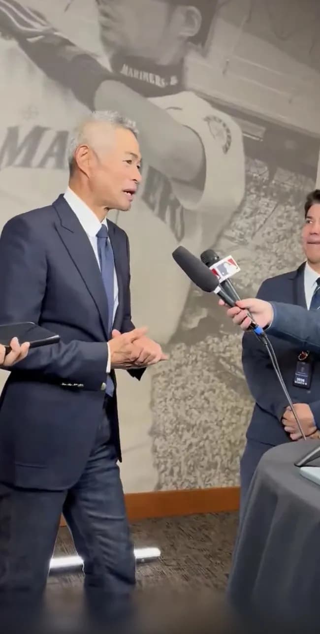 イチロー、めっちゃジジイになる