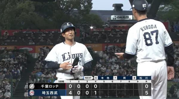 ガッツマン桑原、ガッツポーズの日にタイムリー！