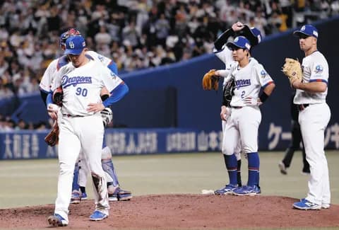 【中日】井上監督、4失点炎上の松山晋也について「信頼は変わらない」