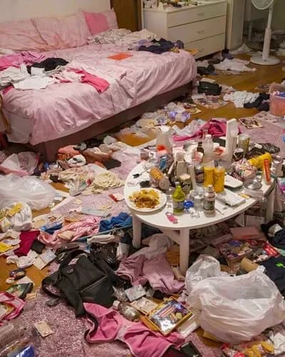 【画像】女の子さんの汚部屋、ガチ勢からダメ出しされてしまうｗｗｗｗｗｗｗｗｗｗ