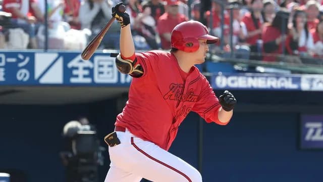 カープ床田さん.316 1本 OPS.726！←打ちすぎて公式に主砲扱いされるｗｗｗ【対右投手成績/直近5年】