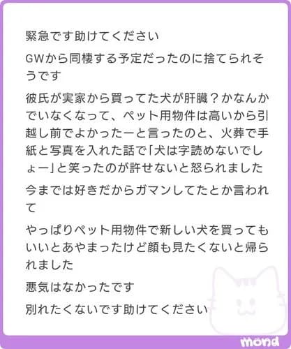 【悲報】リアルみぃちゃんさん、彼氏に心無い事ばかり言って捨てられてしまうｗｗｗｗｗｗｗｗｗｗ