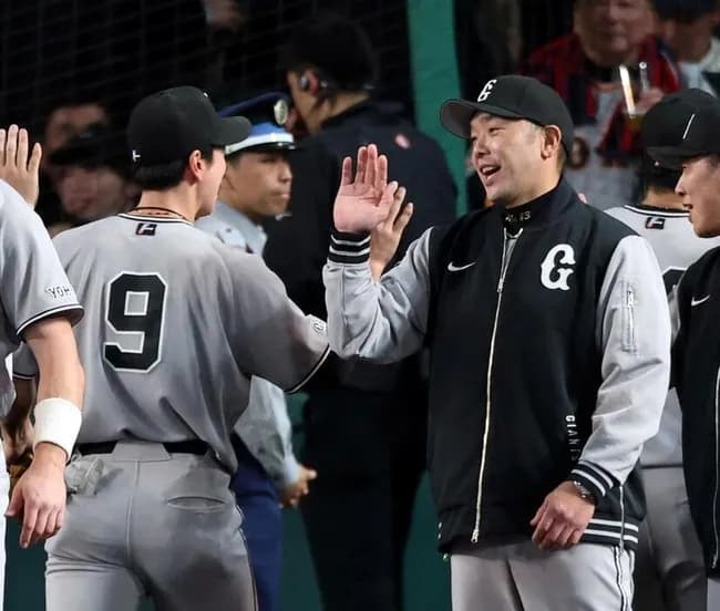 巨人・阿部監督「粘り勝った」と胸張る　阪神に甲子園で１点差勝利「紙一重のところを持ってこられるか。そこだけの勝負」