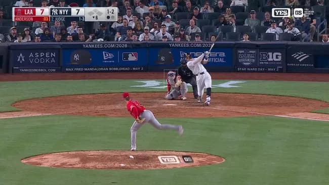 アーロンジャッジ本日2本目のホームランweweeewwww