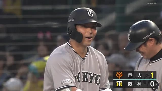 巨人、ラッキーな先制点　大城のゲッツーがタイムリーにｗ