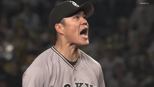 巨人・則本、吠えた！！ 阪神相手に6回無失点