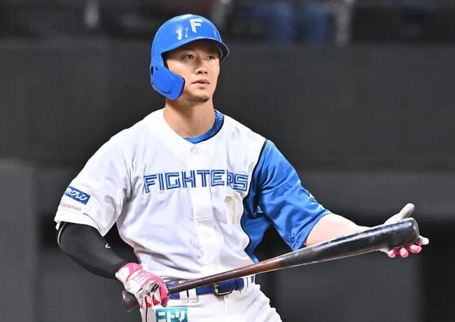 日ハム・西川遥輝　.423→.190