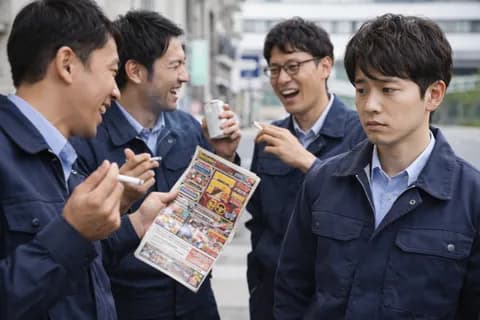 就活失敗して底辺職に就いたけど、同期の話題が常に酒・タバコ・パチンコで気が合わなくてキツい