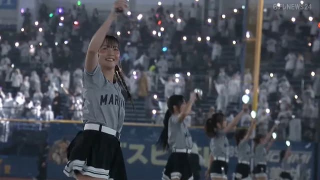 ロッテvs日ハム　土砂降りの中を9回完走