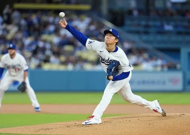 山本由伸　5回まで1安打1失点の好投　先頭打者弾被弾後はメッツ打線を無安打に封じる