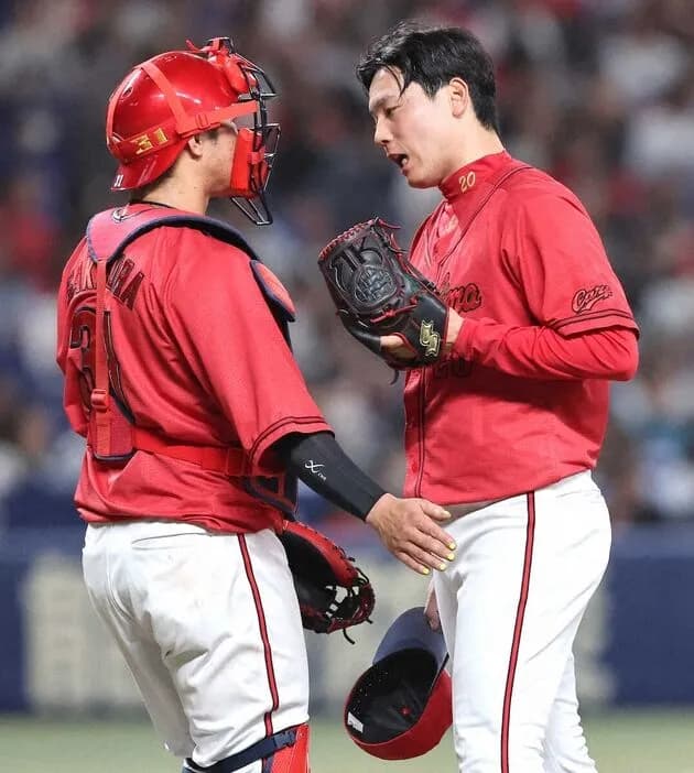 栗林良吏（広）3登板23.1回2勝0敗 防御率1.16