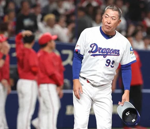 中日・井上監督　サノーは「肉離れ。1カ月半くらいダメかな」　メジャー164発助っ人砲が長期離脱