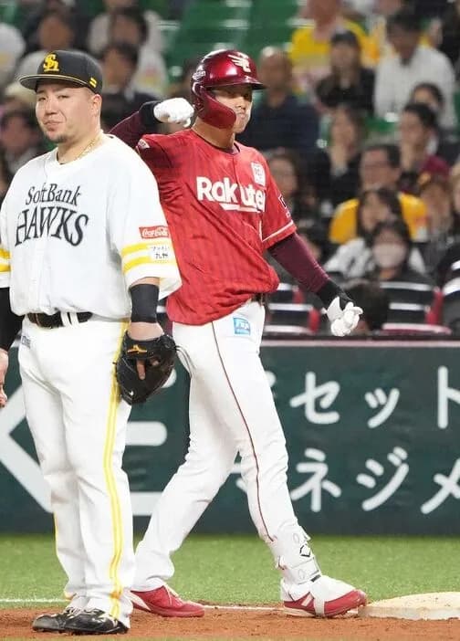 楽天辰己涼介　打撃S 守備S 走塁S 人気S