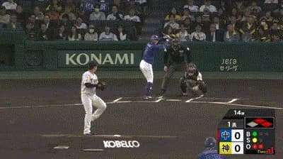 【阪神対中日4回戦】中日、初回2アウト一二塁から高橋周平のタイムリーで先制！！！！！！！！！！！