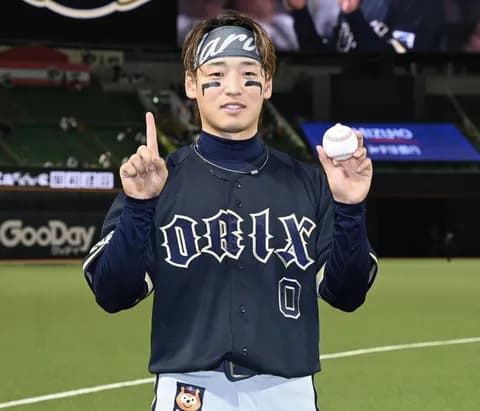 オリックスのセンター埋まる #渡部遼人