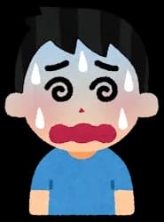 熱中症ワイ、熱中症になりからける