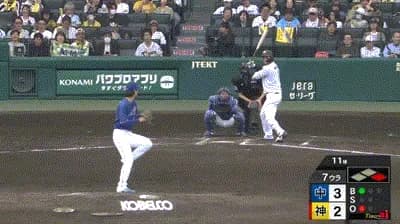 【阪神対中日5回戦】阪神が7回裏に逆転！森下翔太が同点タイムリー！木浪が勝ち越しタイムリー！！！！！！！！！！！