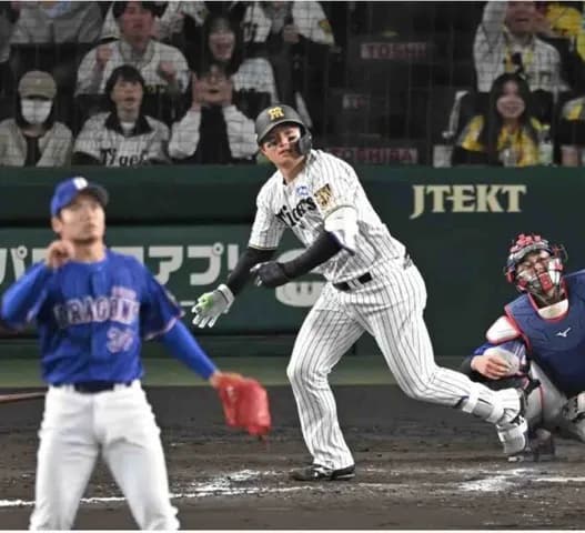 阪神・森下が電撃Ｖ７号弾「すごく順調」伝説のバックスクリーン３連発から４１年、同じ七回に勝ち越しソロ