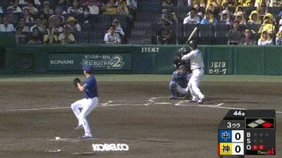 【阪神対中日5回戦】阪神、3回裏2アウト一塁から森下翔太のタイムリーツーベースで先制！！！！！！！