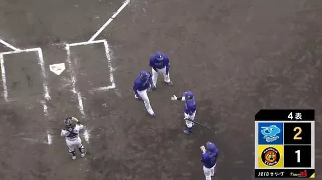 【阪神対中日5回戦】中日・鵜飼、阪神・大竹から2023年以来の本塁打となる今季第1号逆転2ランホームラン！！！！！！！！！！！！！！！！！