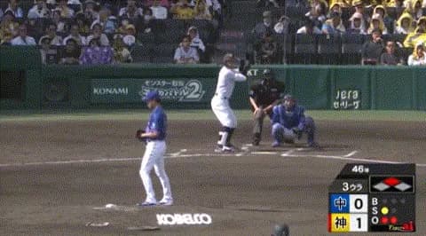 中日・福永、カメラマン席に頭から落ちて担架で運ばれる・・・