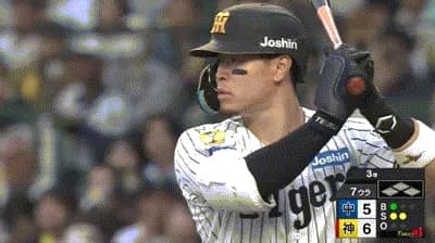 【阪神対中日6回戦】阪神・佐藤輝明、中日・根尾から第5号ソロホームラン！リードを2点に広げる！！！！！！！！！！！！！！！！