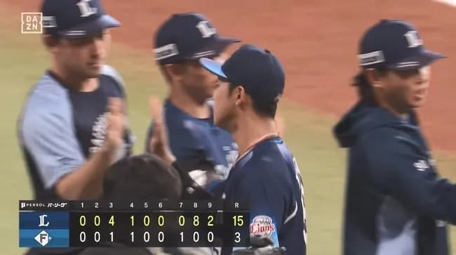 【日本ハム対西武3回戦】西武が今季最多15得点大勝！4位日本ハムと1差 桑原先制V打 渡部3号追加弾 源田1号満塁弾 平沢3年ぶりHR 平良6回2失点で2勝目