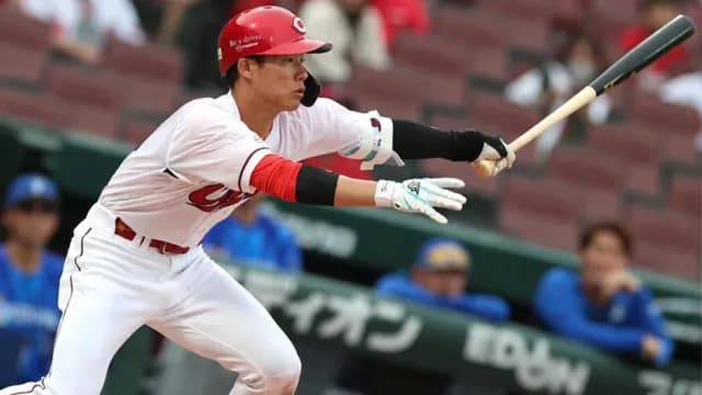 カープ二俣翔一、中村奨成の代役でタイムリー3塁打！苦境の中で光