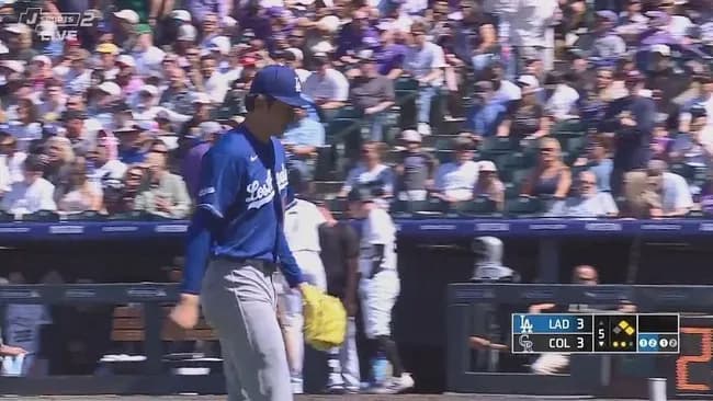 ドジャース・佐々木朗希、今季初勝利はお預け　5回途中降板、3点リードを守れず