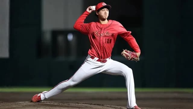 カープ育成杉田が2軍で急成長！←防1.38&空振り率41%の『お化けフォーク』持ち！