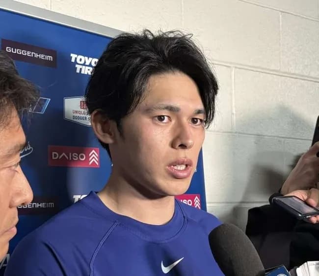 佐々木ロキさん（ストライク率50％）「（調整してるか？と聞かれ）1週間で調整するのはむずかしい」