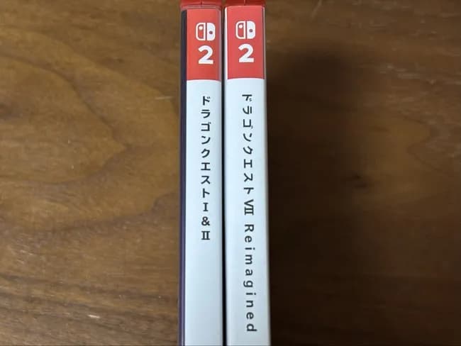 【画像】スクエニさん、ドラクエリメイクのパッケージデザインすら揃えられない