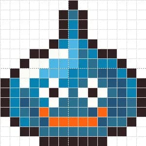 【悲報】ドラクエのスライムまんじゅう、上から見てはいけない