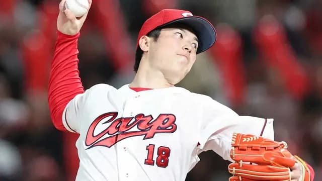 カープ森下7回1失点でヤクルト戦218日ぶり勝利！秋山先制打！野間1安打1打点！小園＆勝田好守！中崎三者連続三振！ベテラン勢活躍で連敗ストップ！【広島2-1ヤクルト/試合結果】